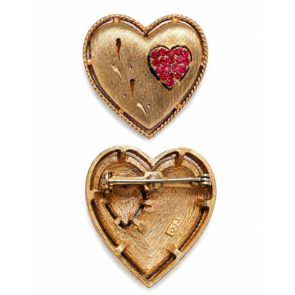 ⚜️85. JJ Heart Brooch